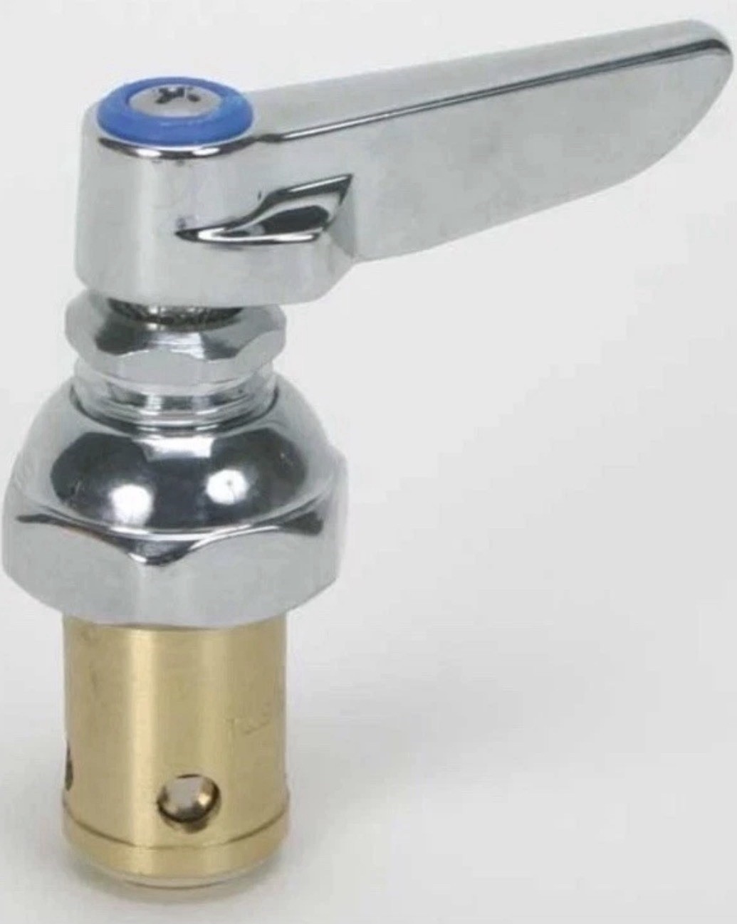 T&s Brass Eterna Spindle Assembly Cold, Lever Handle, Chrome 2713-40 T&s Brass