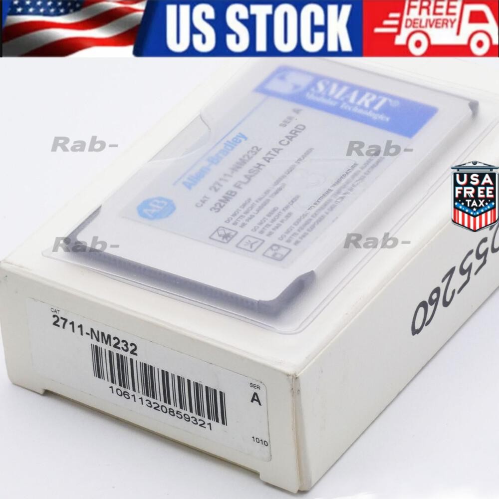 Allen-Bradley 2711-NM232 2711NM232 Ser. 32MB Flash ATA Card US Free Tax