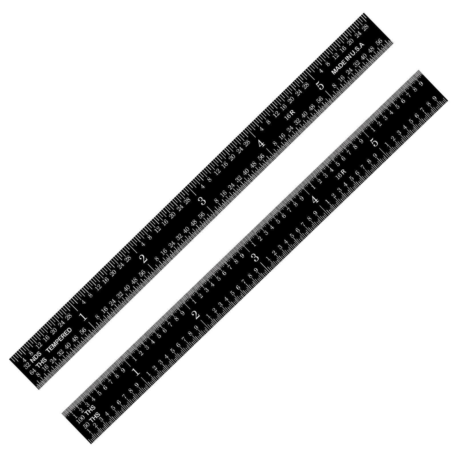 PEC Tools 6" Flexible Machinist Rule, Designed for High-Accuracy Industrial E...