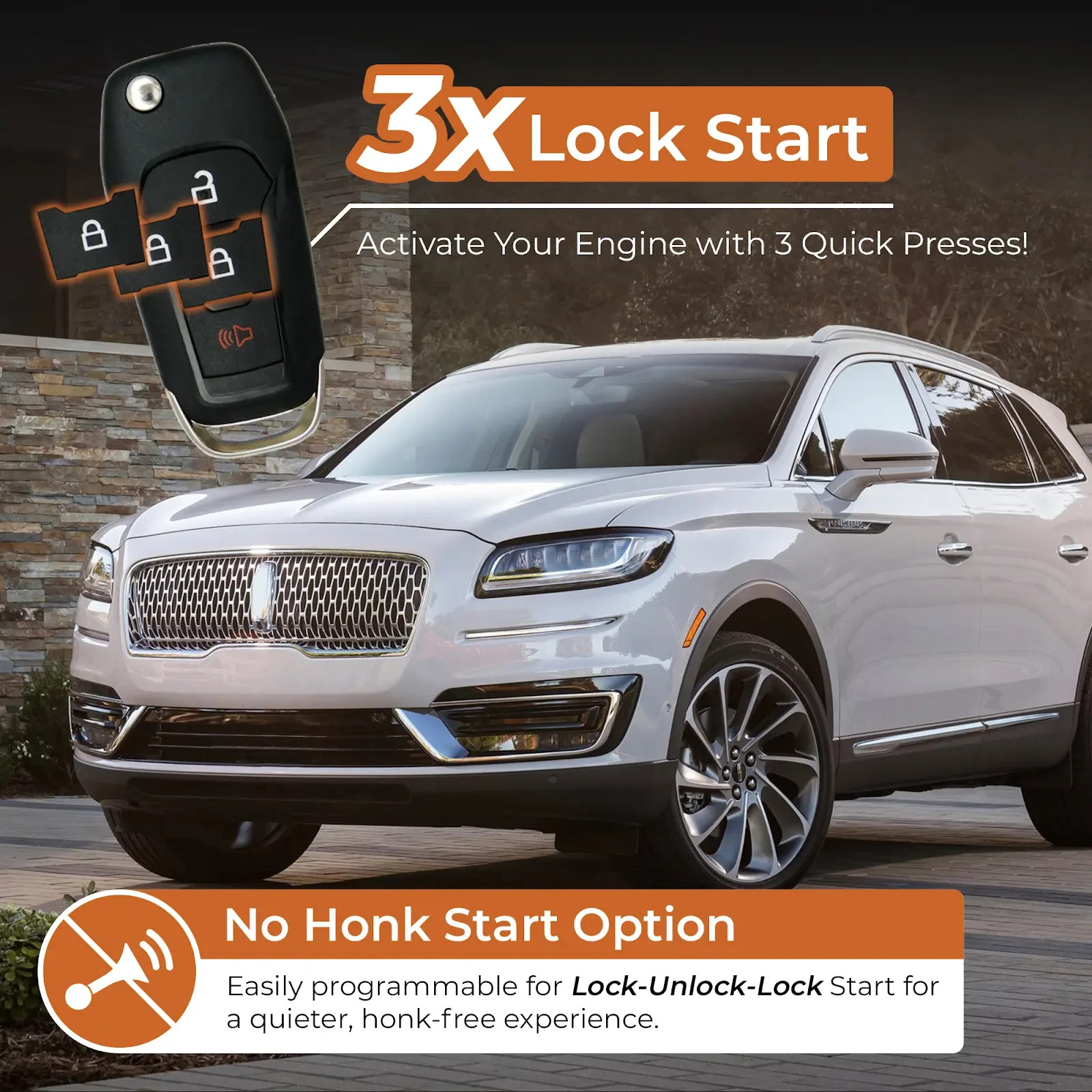 Plugin Remote Start - OEM Fob & APP! Select 2014-2024 Ford/Lincoln Models