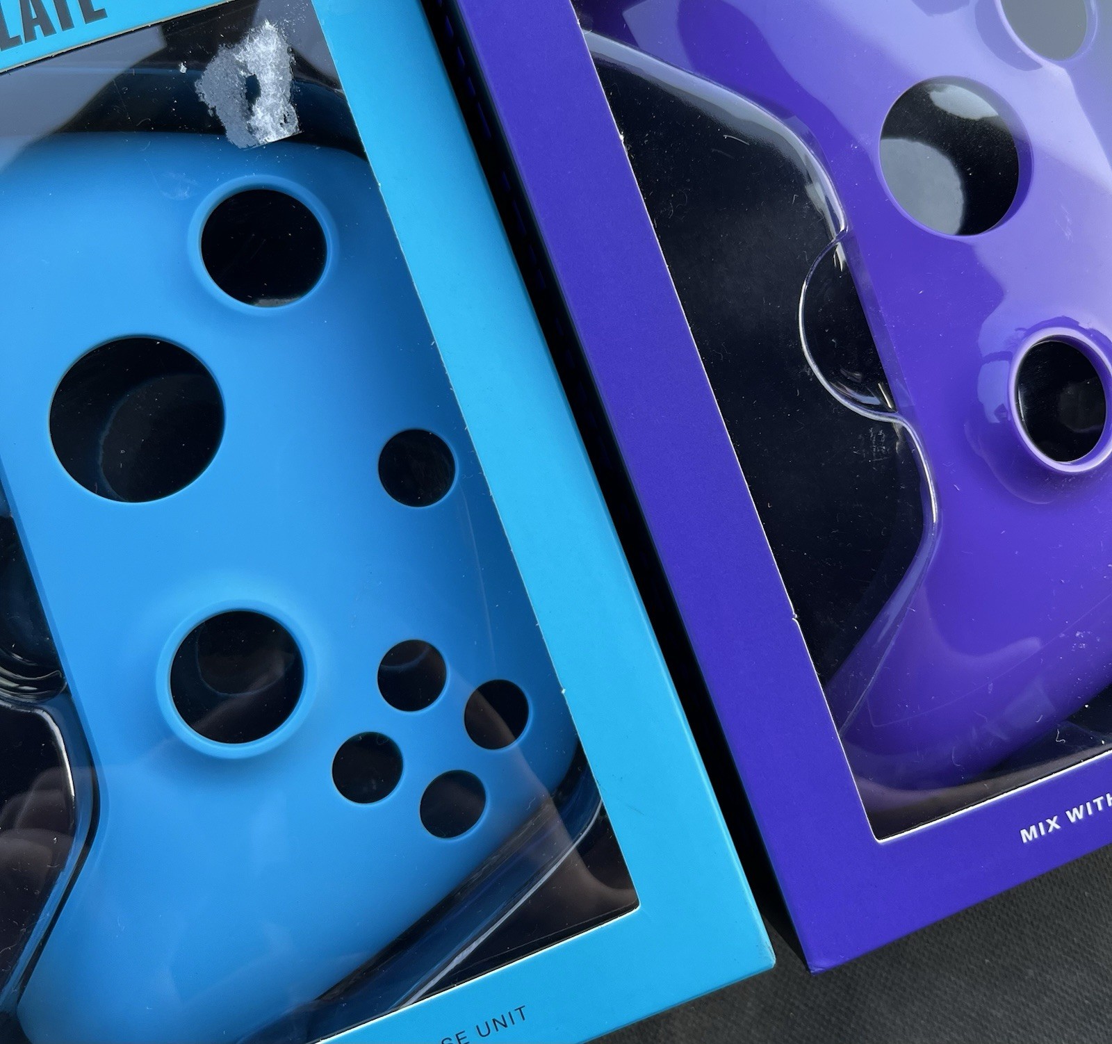 Candy Con Faceplate Cyan Blast & Midnight Purple for Wireless Controller Base U…