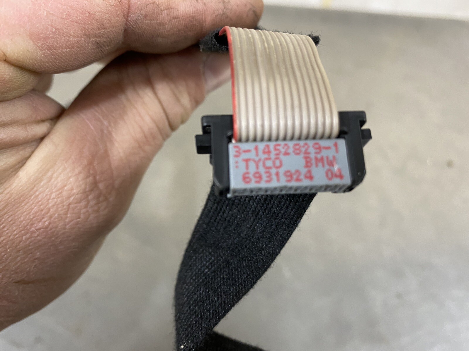 BMW 1 3 SERIES E81 E82 E87 E90 E91 E92 E93 Flat Cable Wiring Wire CAS Start Stop