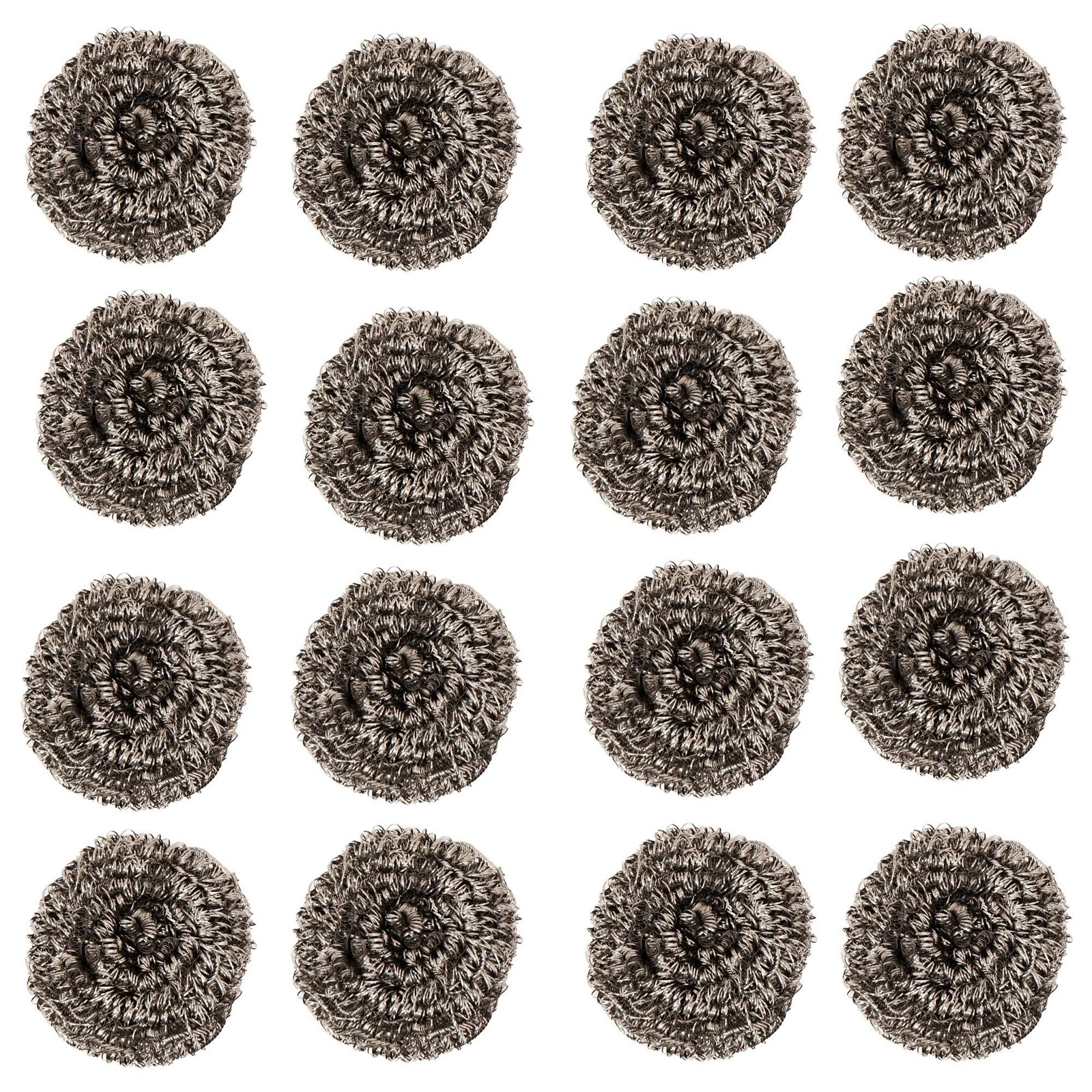 Stainless Steel Dish Pot Pan Scrubber (12 Pack, 35g), Splinter Free