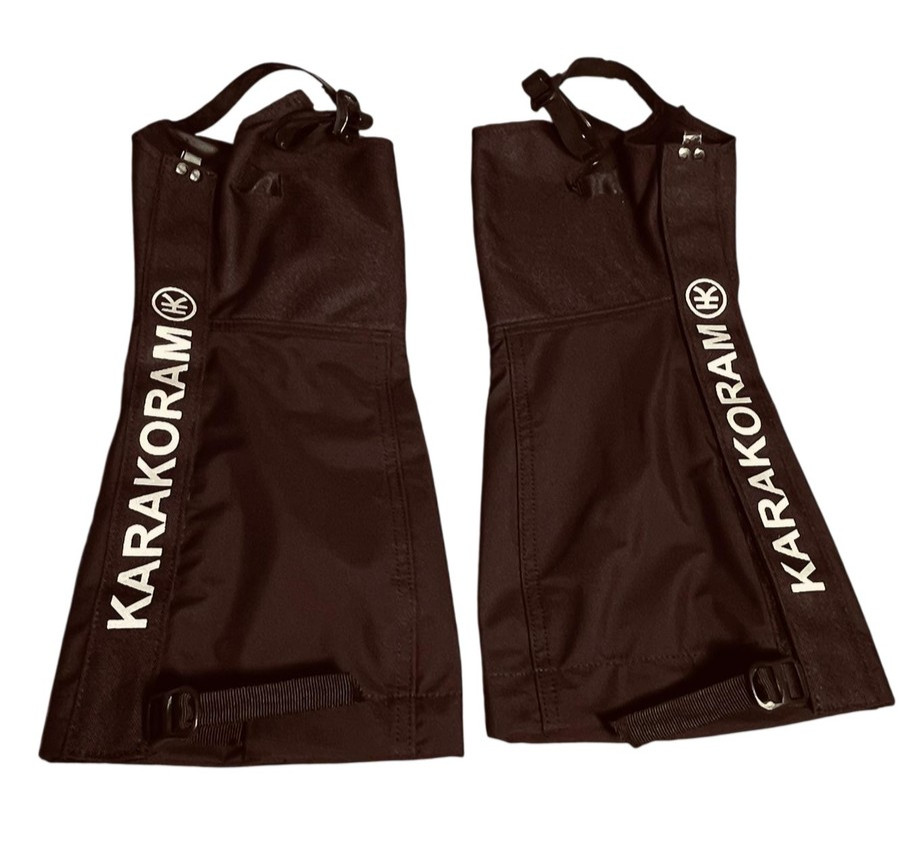 Karakoram Snowshoe Tail Extensions Black Size 38-40 Adjustable Pair Unisex