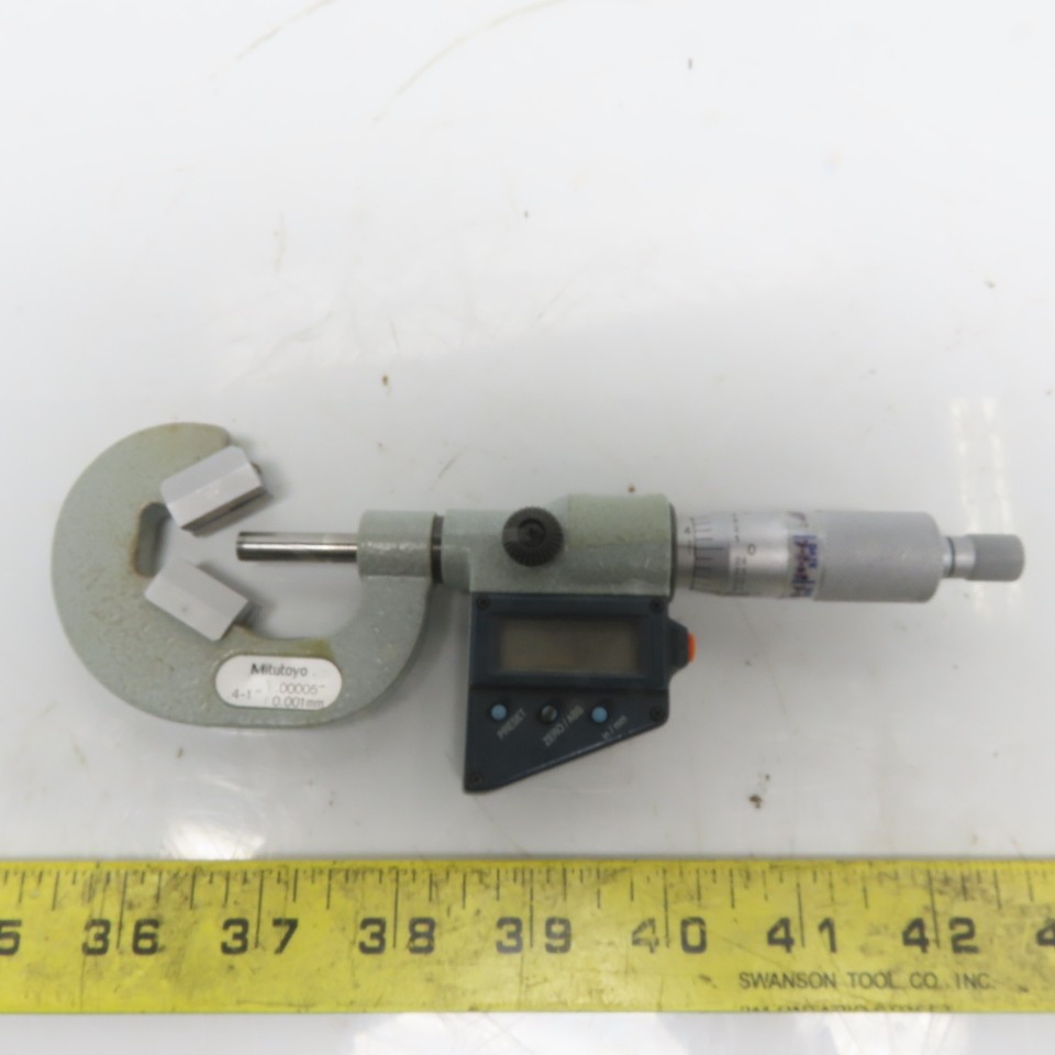 314-712-30 V- Anvil Digital Micrometer 0.4-1 W/Data Port