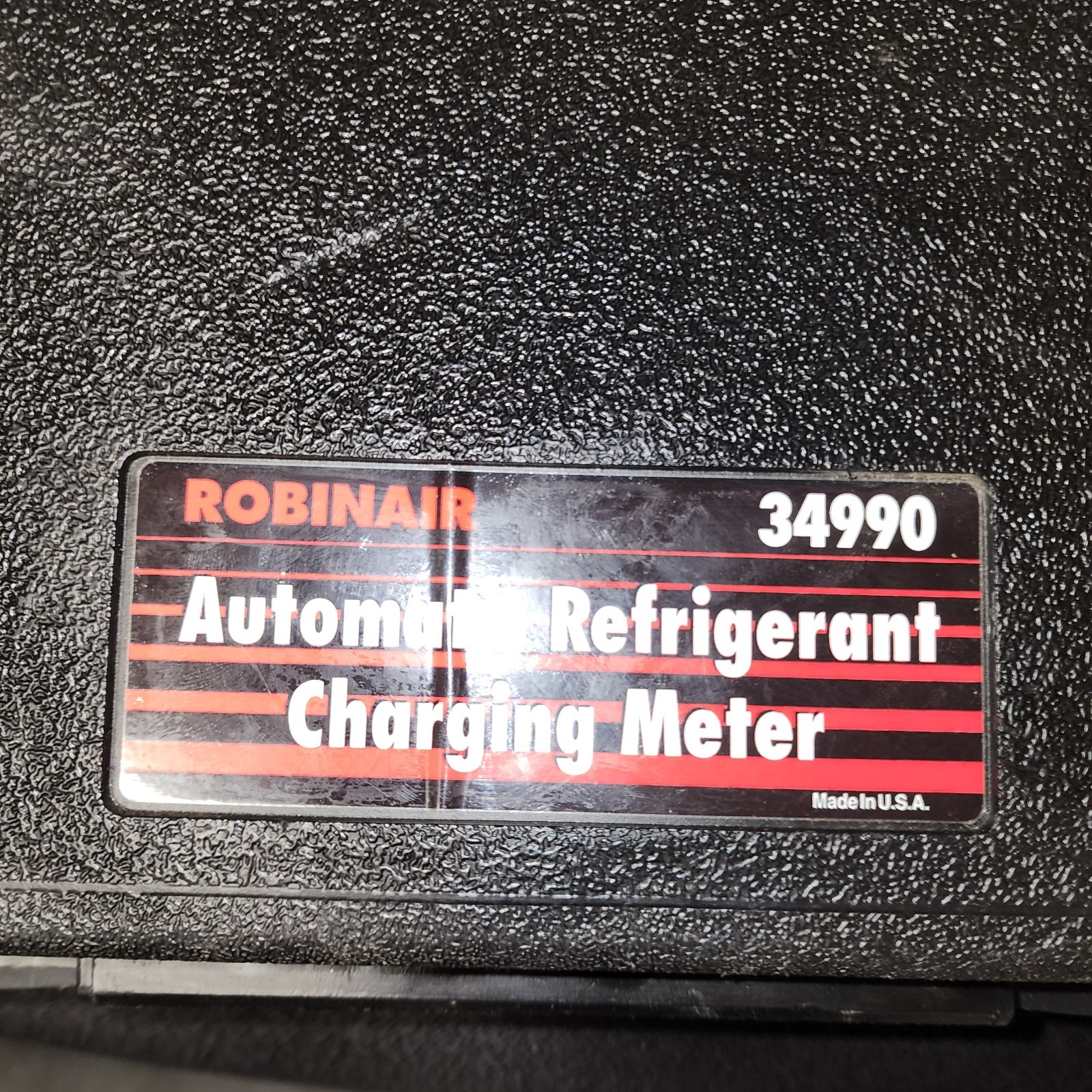 ROBINAIR 34990 AUTOMATIC REFEIGERANT CHARGING METER