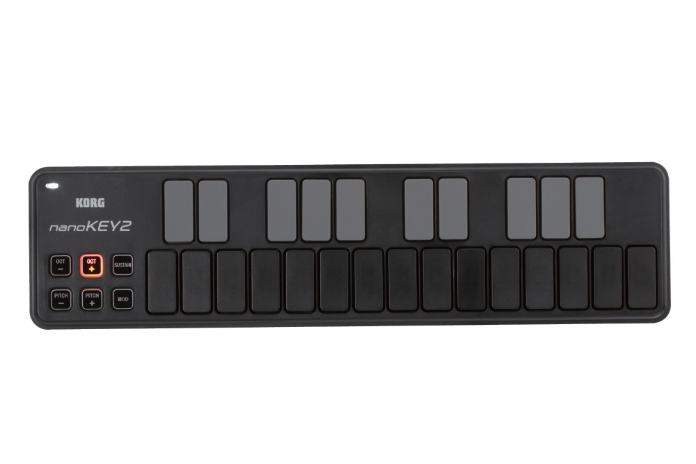 KORG nanoKEY2 SlimLine USB Keyboard Controller Black