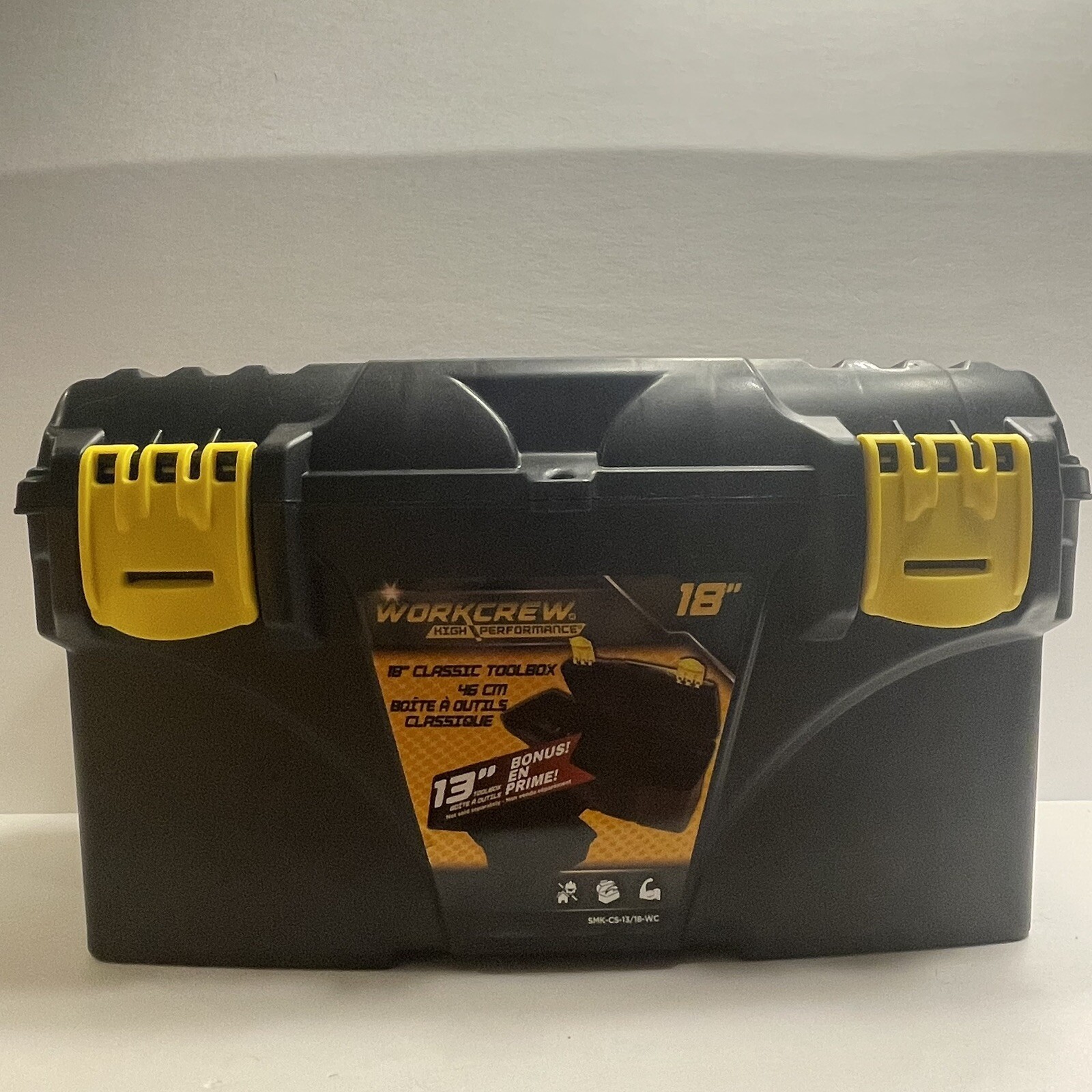 Toolbox Workcrew High Performance 18" Classic Bonus 13" Toolbox Brand NEW