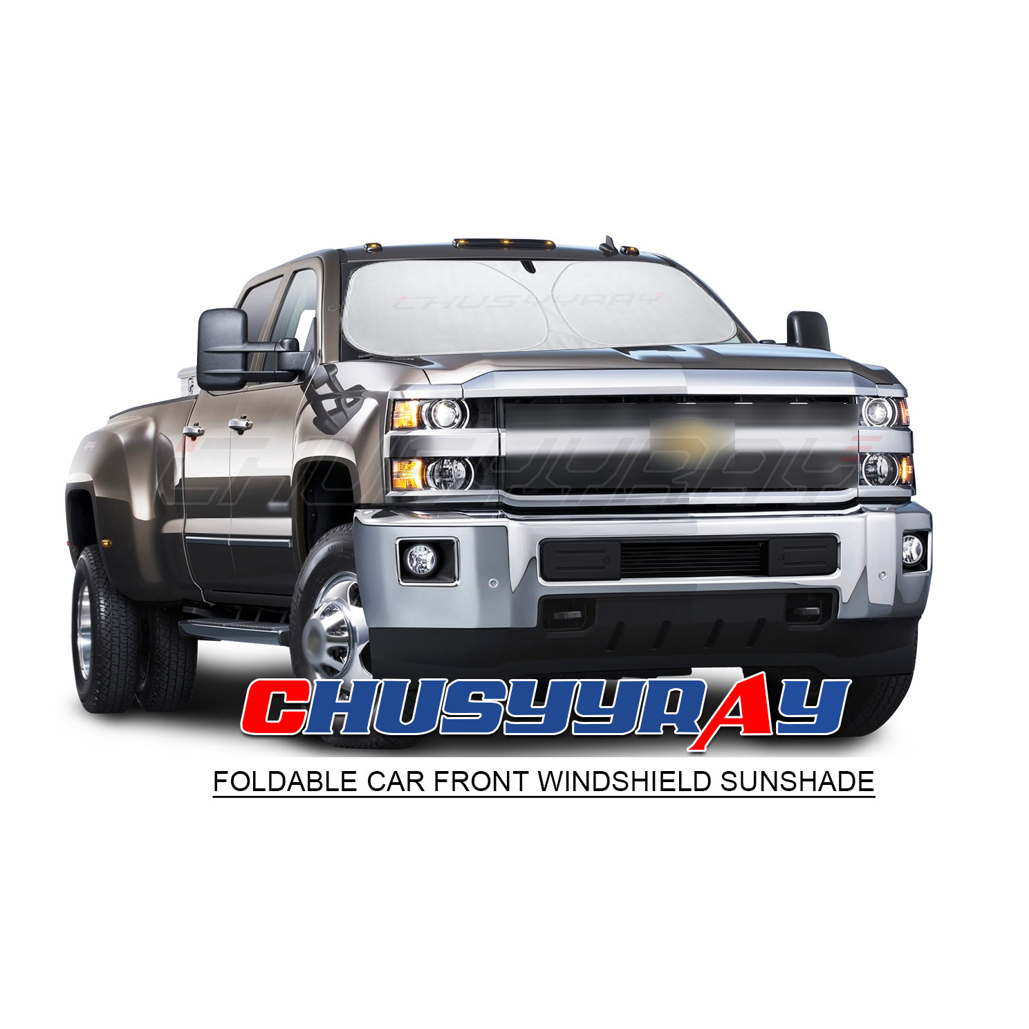 For Chevrolet Silverado 2022 Windshield Sun Shade Heat Block Shield Cover Visor