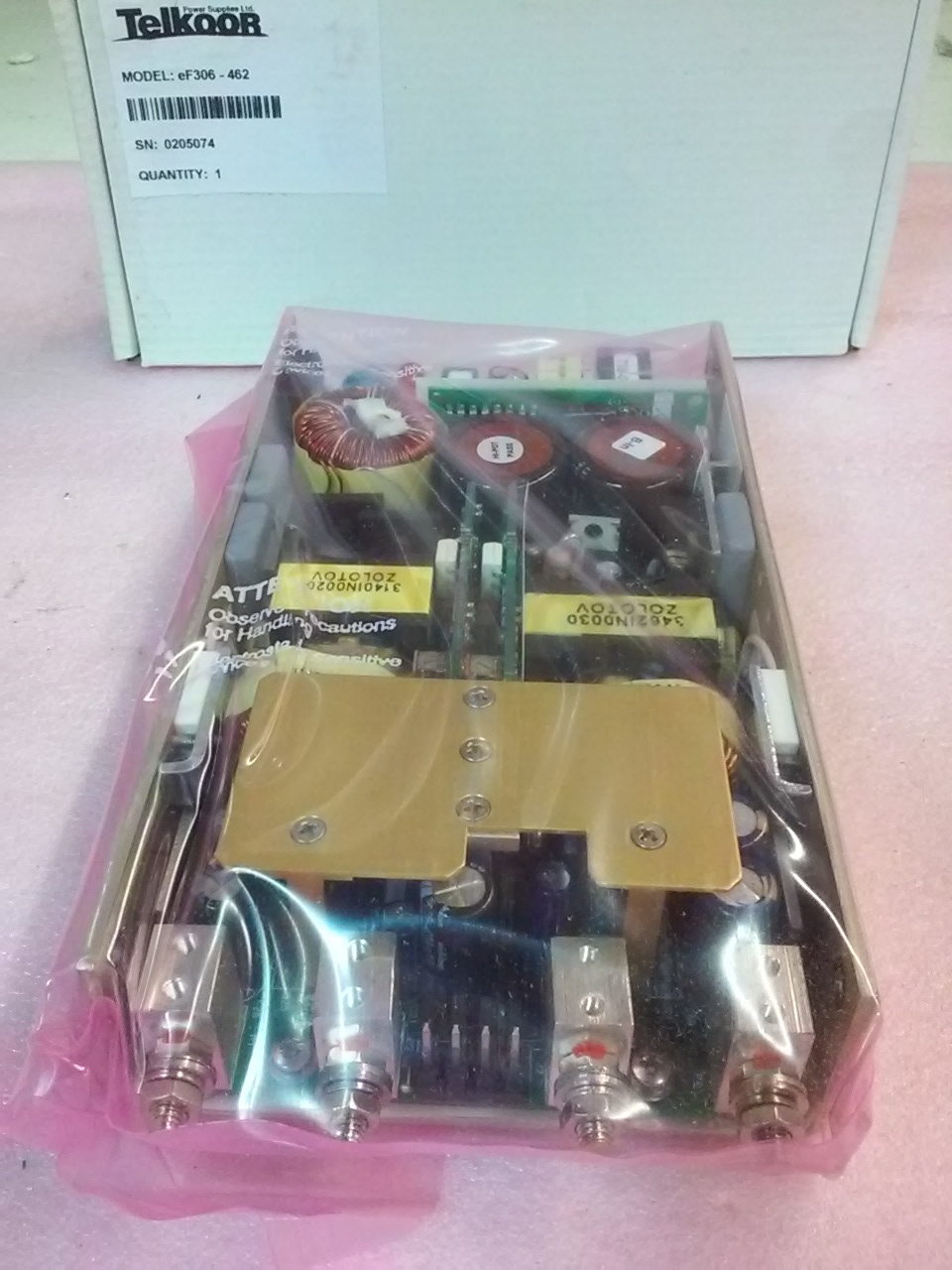New TELKOOR Digital Power eF306-462 Open Frame Variable Output DC Power Supply