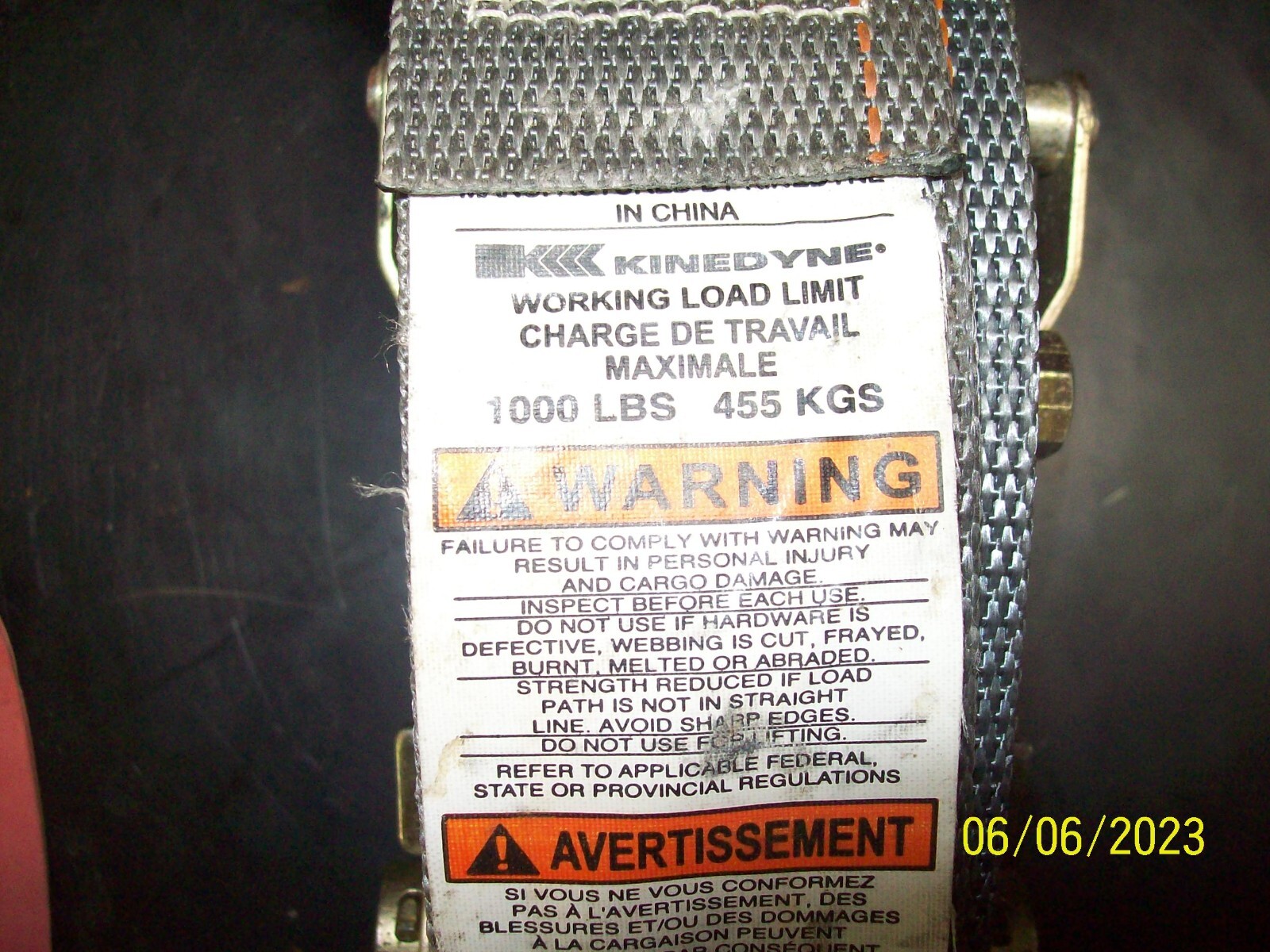 Commercial Truck Cargo Handling Components 2ea. 2" x 12' E-clip Straps