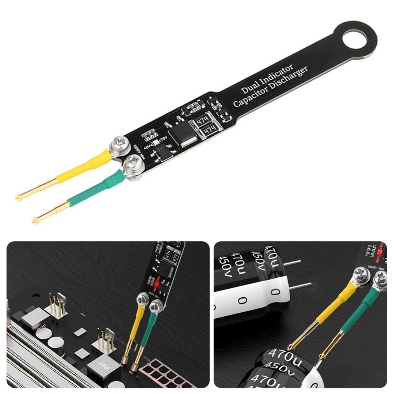Reliable Capacitor Discharge Implement Device for Teaching Research Environment