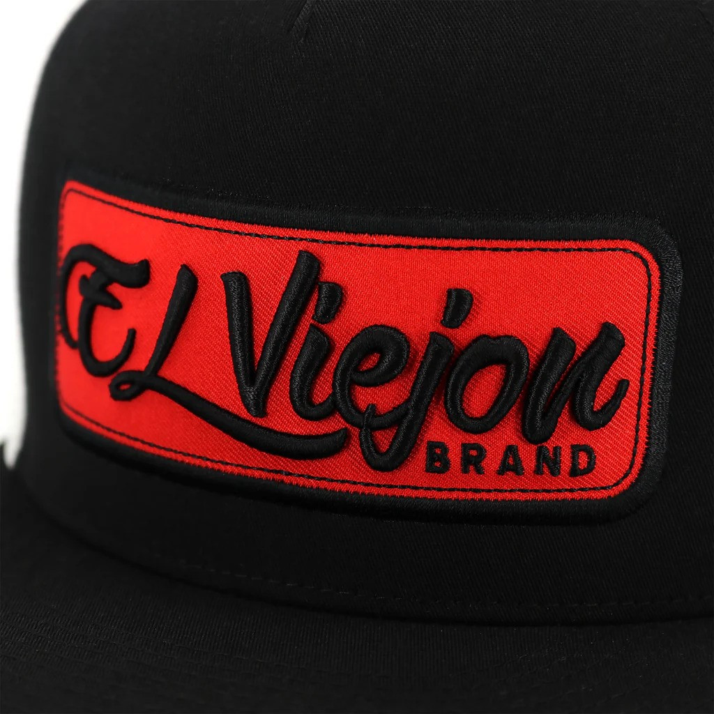 El Viejon Ev Patch Black Red White Flat - Hats Cap - Ev Patch 7