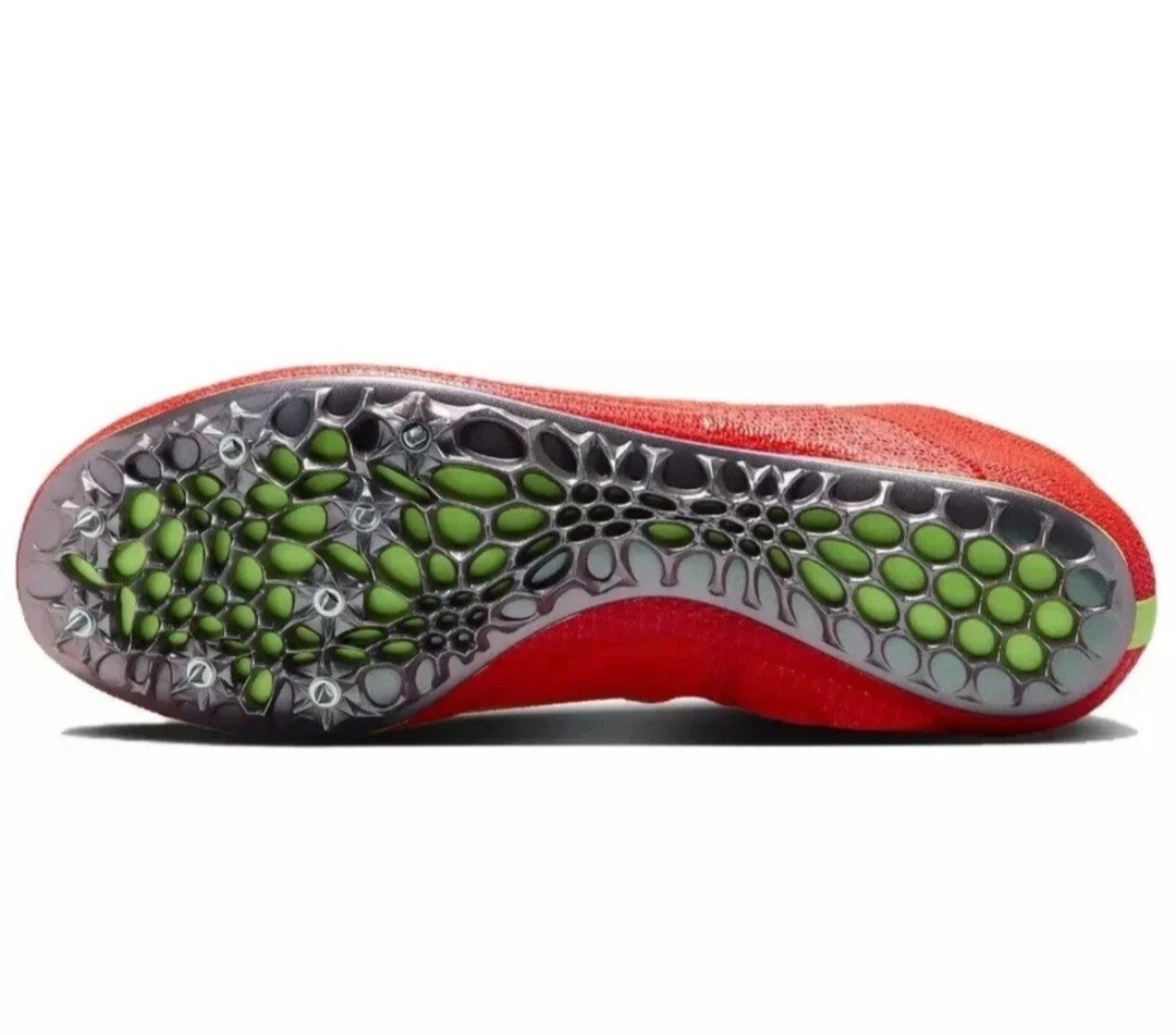 Size 6 Nike Men's Zoom Superfly Elite 2 Bright Crimson Lime Blast FZ9662-600 NEW