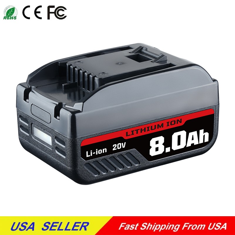 8.0Ah 20V 20 Volt Lithium Battery For WA3525 WA3575 WA3520 Cordless For WORX