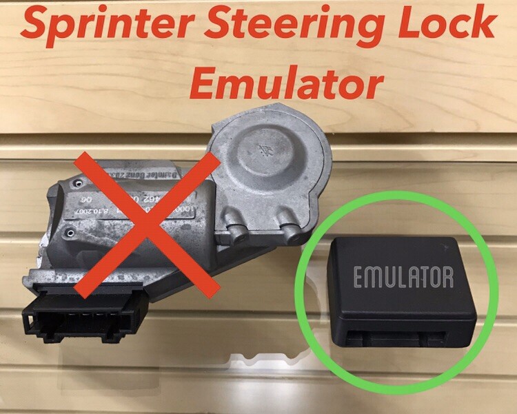 2007 2018 Dodge  FREIGHTLINER Mercedes Sprinter IMMO Emulator ESL Steering lock