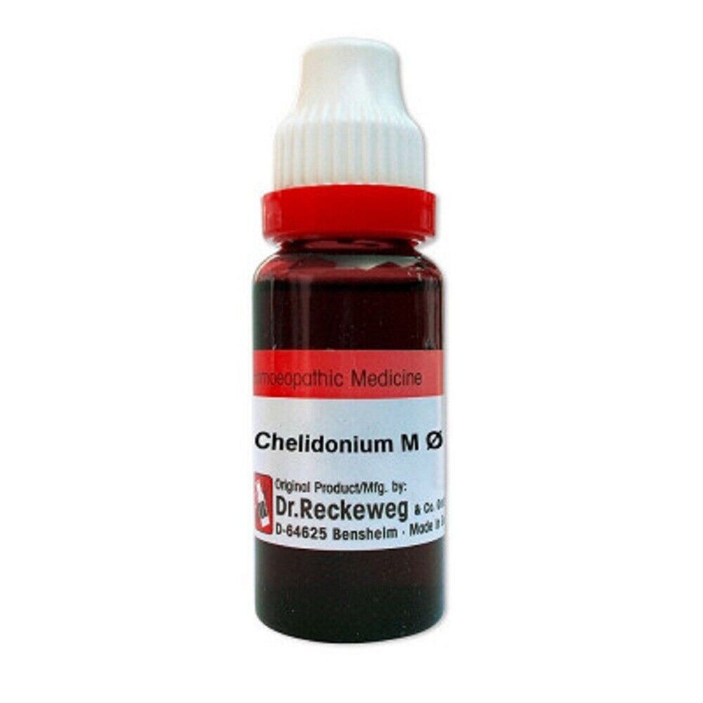 Dr. Reckeweg Germany Homeopathy Chelidonium Majus 1X Mother Tincture Q (20ml)