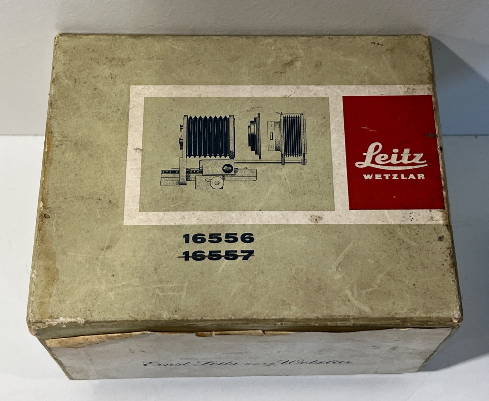 Leitz Wetzlar Bellows II 16556 Box Only