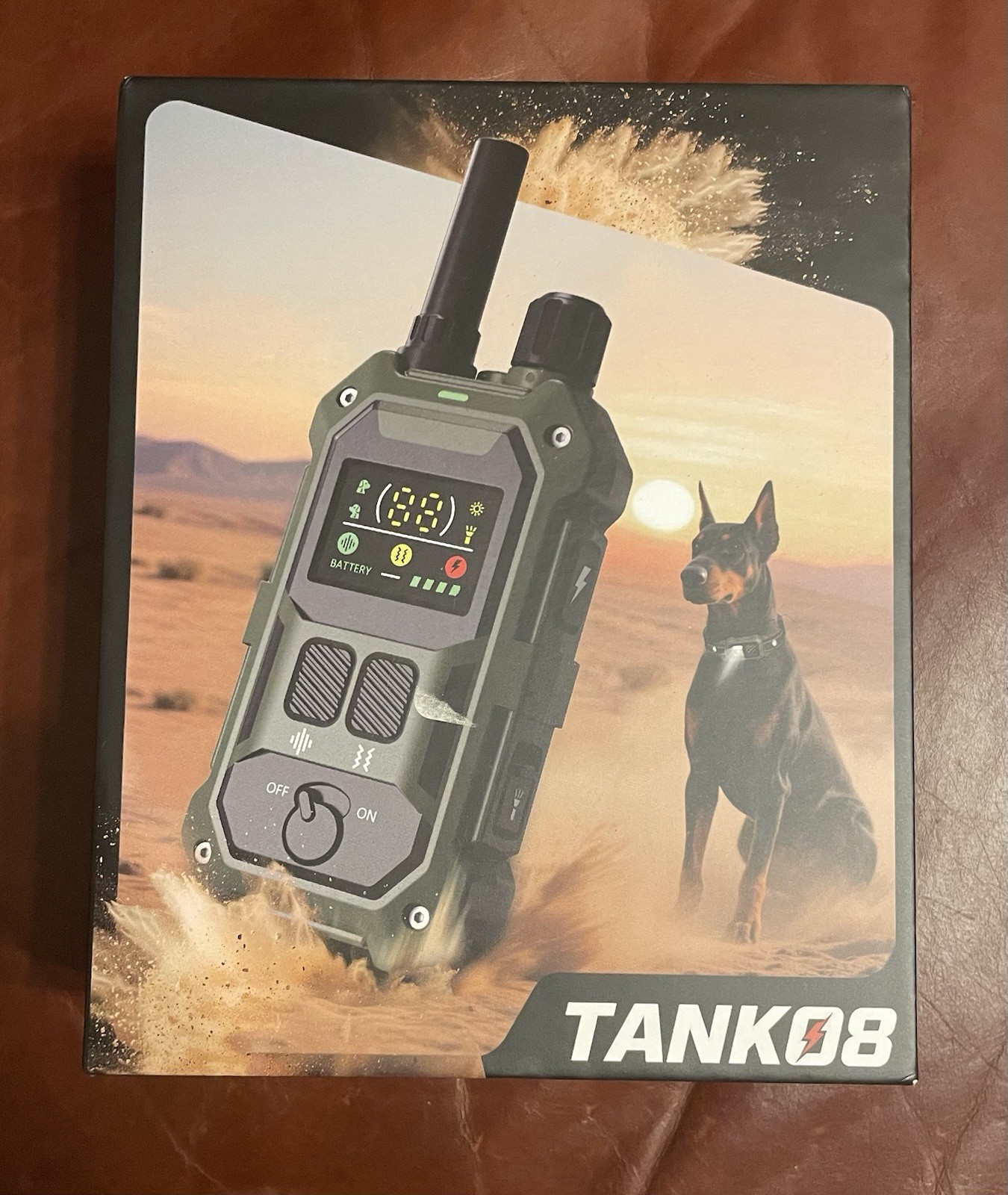 Military Dog Shock Collar - 4200ft Dog Training Collar with Remote, 4 Trainin...