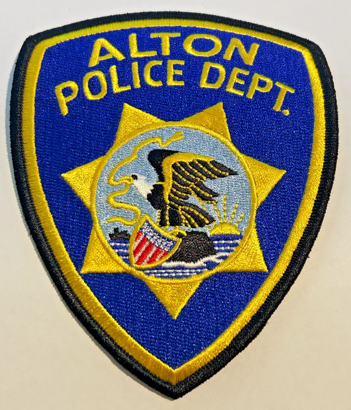 Alton Illinois Police Patch Unused