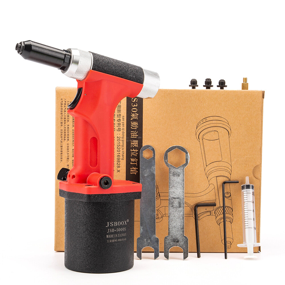 Pop Riveter Rivet Gun Air Hydraulic Pneumatic Power 2.4mm 3.2mm 4mm 4.8mm Sizes