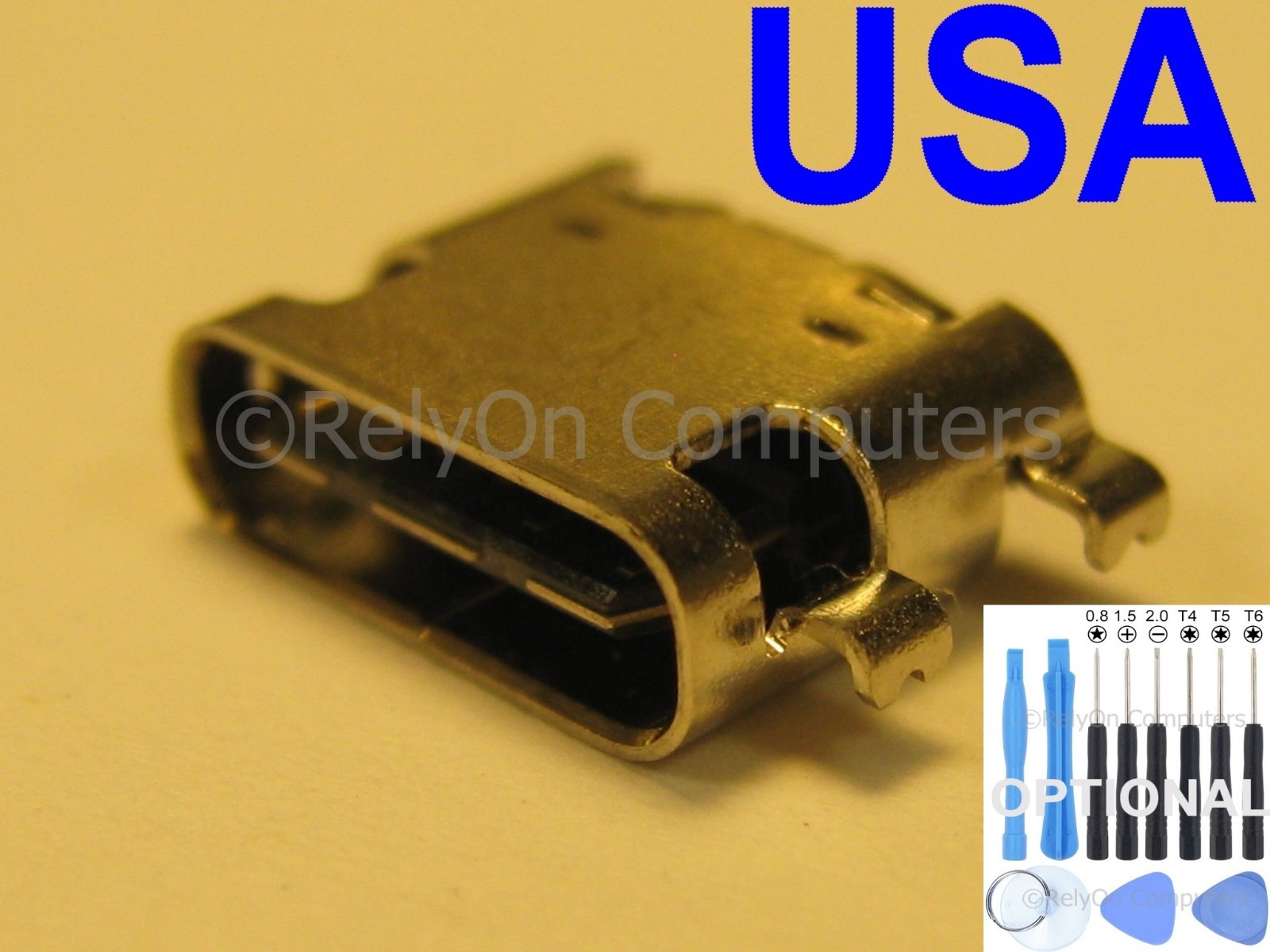 1x Lot of ZTE TREK 2 K88 AT&T Type-C Micro USB Charging Port for Charger Sync