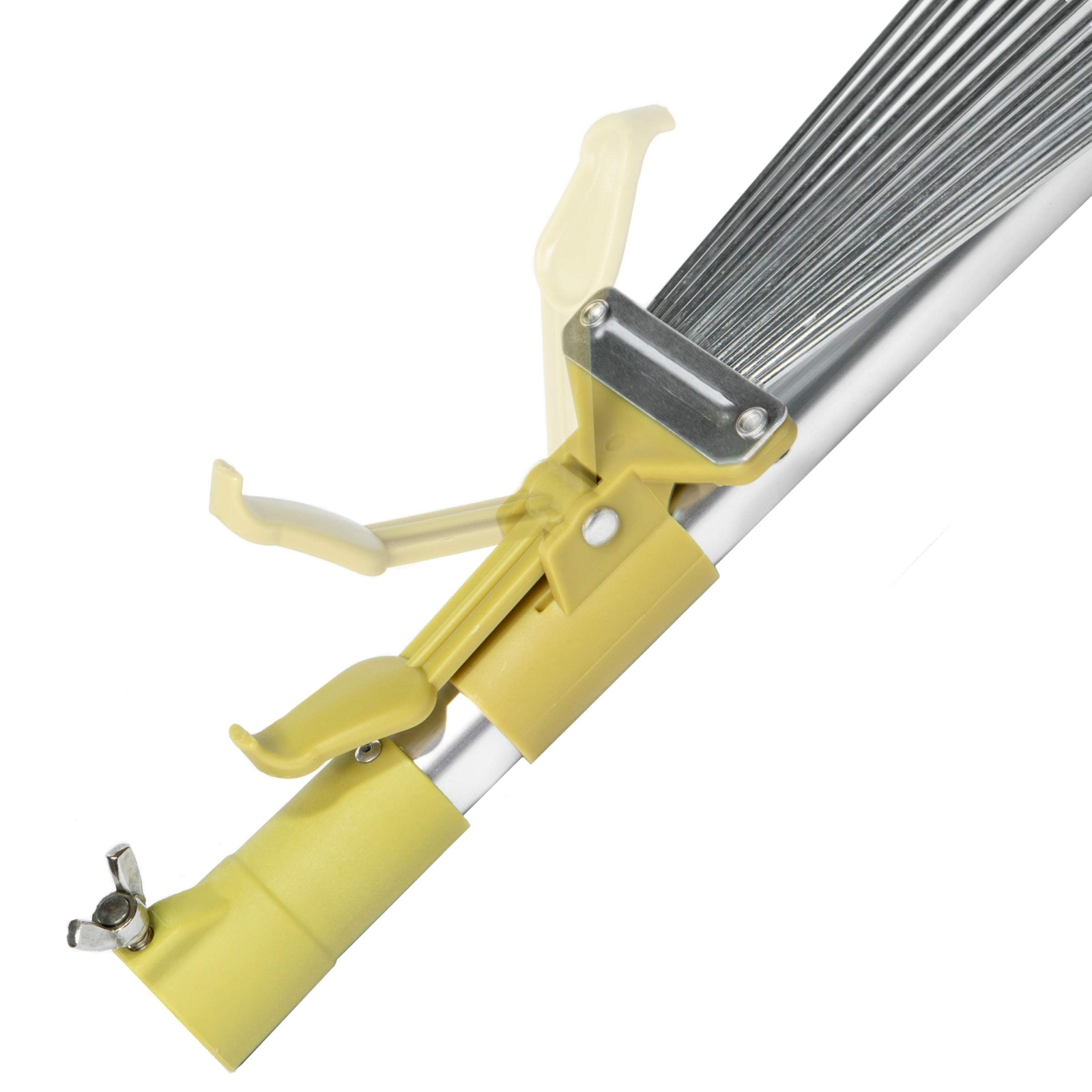DOCAZOO, Roof Rake Extension Pole Attachment - Adjustable Roof Rake Attachmen...