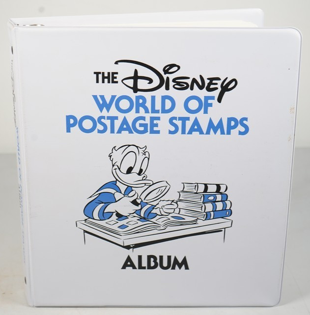 WORLDWIDE DISNEY 1991 COLLECTION OF 185 STAMPS & 70 SHEETS ALL MINT IN ALBUM