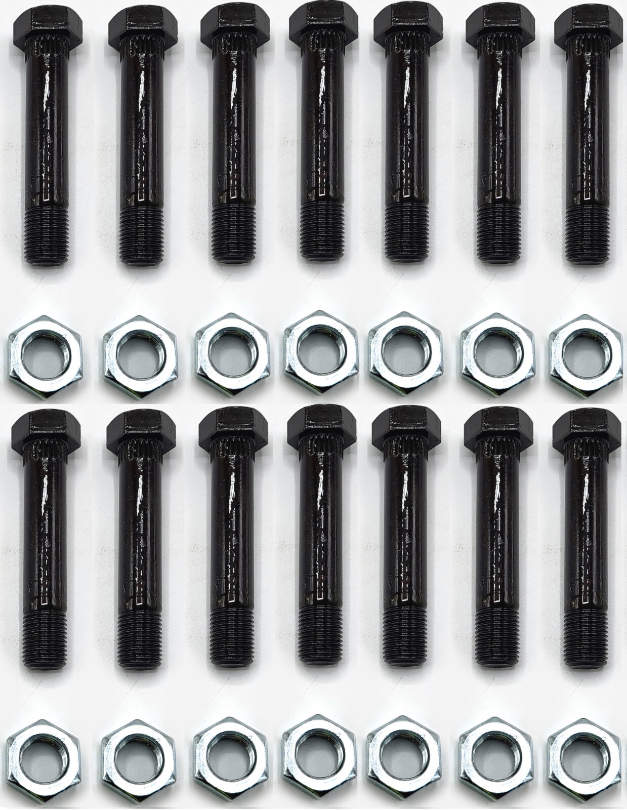 14 Pack of 3" Standard Shackle Bolts with Locknuts fits Dexter Trailer Axle Axel