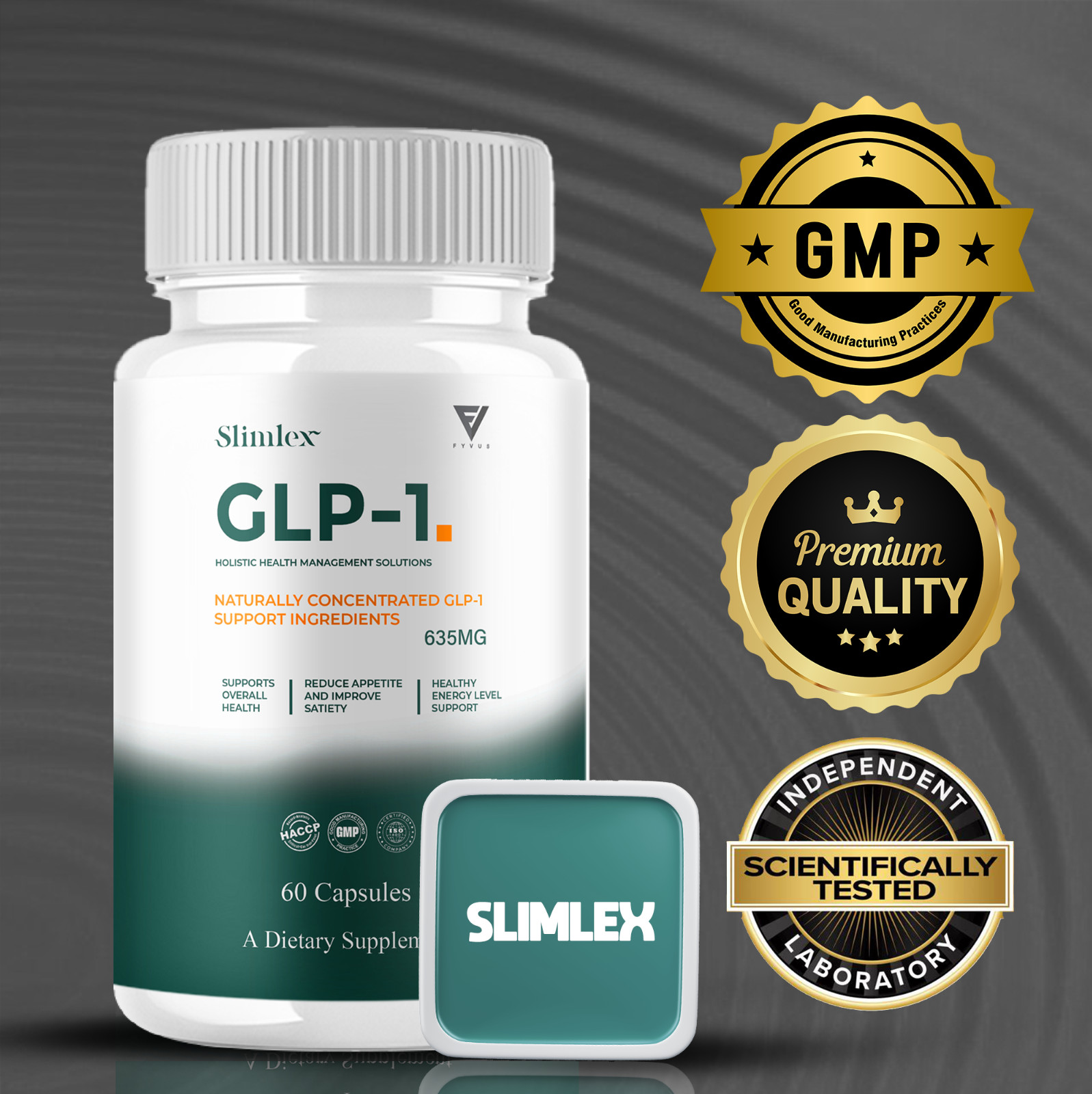 Slimlex Capsules Slimlx Maximum Strength Wellness Pills (60 Capsules)