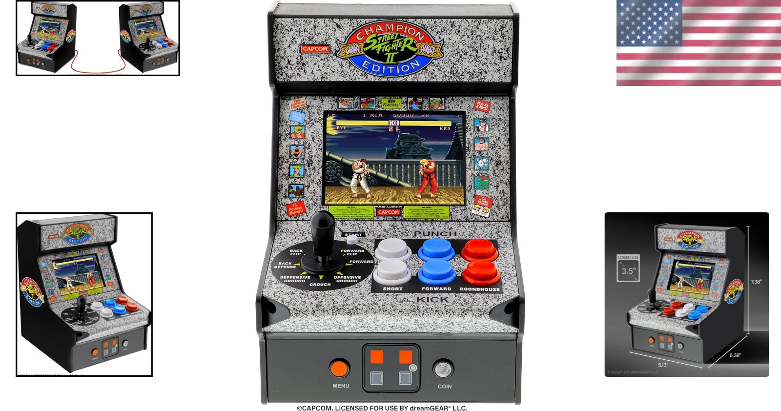 Official Street Fighter 2 Champion Edition Game/-