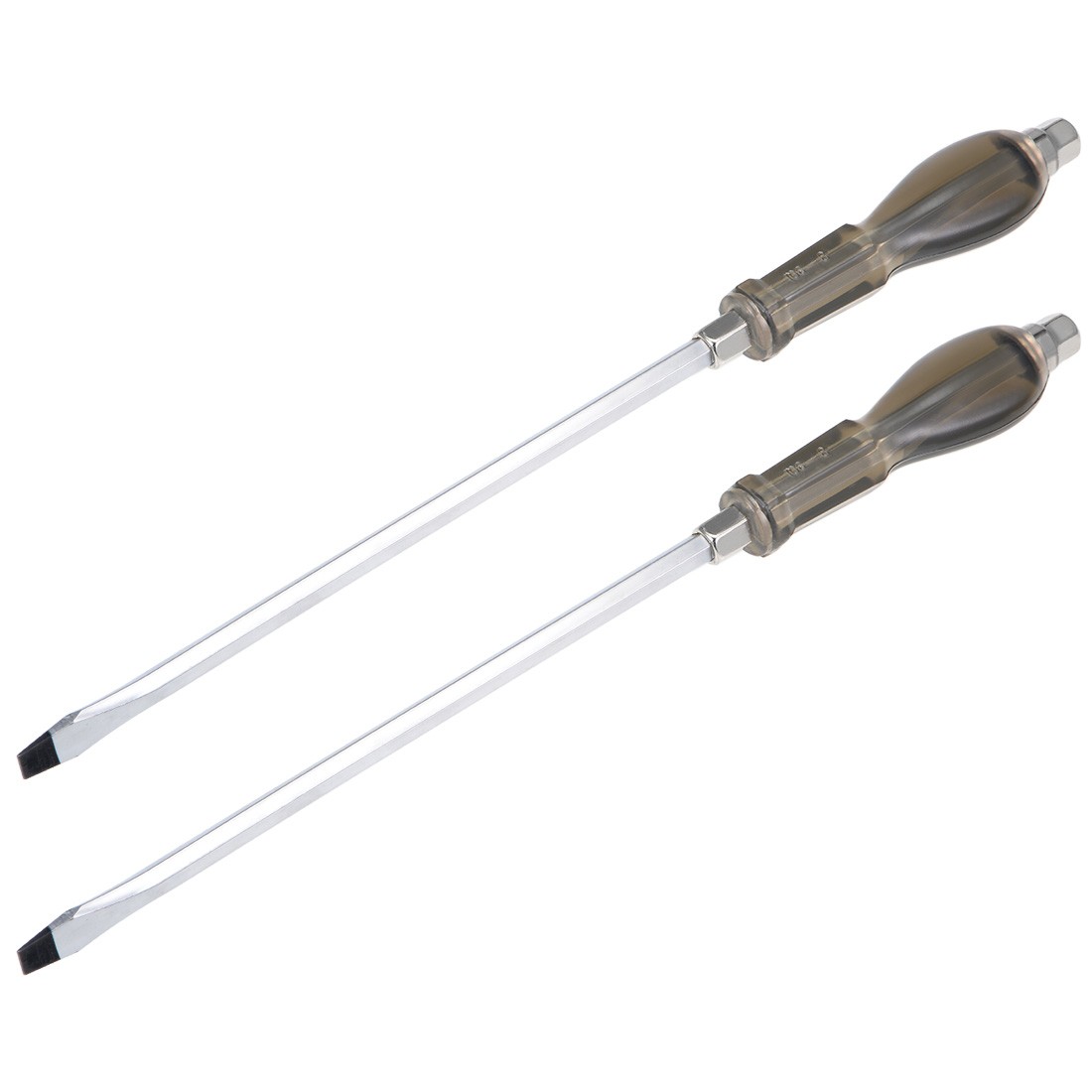 8.5mm Slotted Impact Screwdriver 10-Inch Demolition Driver Magnetic 2 Pcs