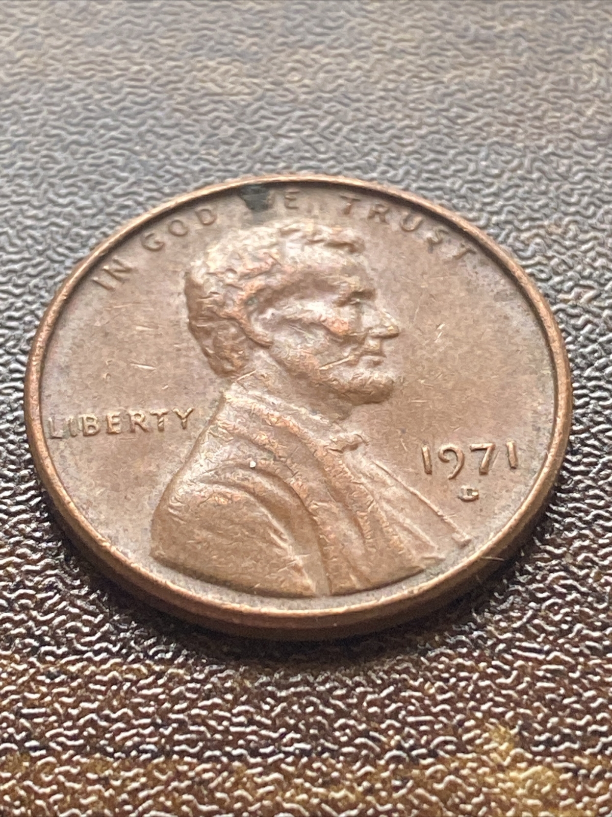 1971-D Penny Error Doubling on “D” Error Variety Filled “D” DDO RPM TK4051*