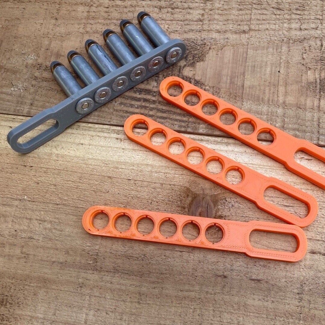Revolver Speed Quick Strip Loader 357 38 Special ORANGE 6 Round Made in USA NEW!