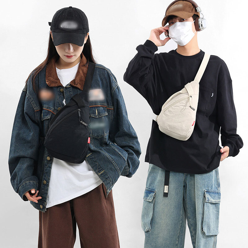 Fashion Crossbody Bag Lightweight Shoulder Bag Casual Durable Chest Bag