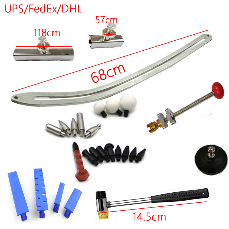 Car Fender Damage Repair Tools,Flat Bar,Auto Dent Smooth Repair Kit,Car repair