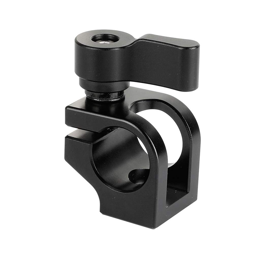 CAMVATE 15mm Single Rod Clamp Install on 1/4-20 Thread Hole for Camera Cage