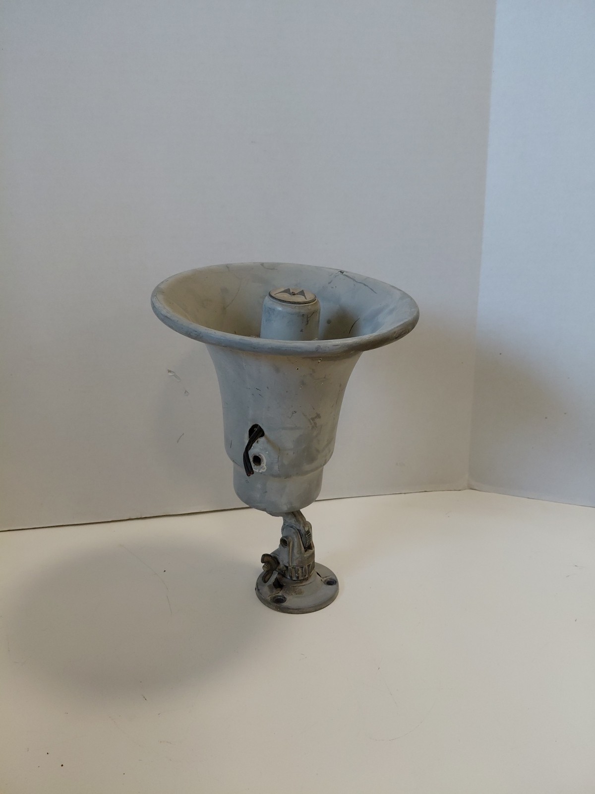 Vintage Metal Motorola PUBLIC ANNOUNCEMENT Speaker for Parts Or Repair