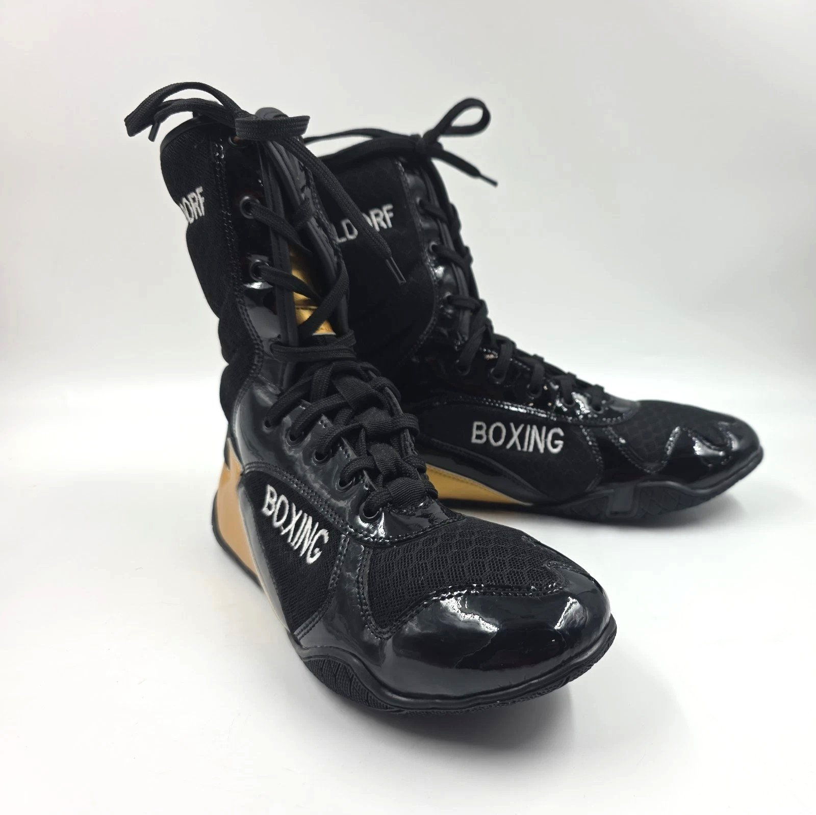 Unisex Athletic Boxing Fight Shoes with Lightweight High Top Training Footwear