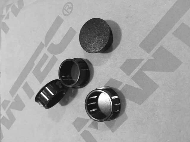 Mantec Spare Raised Air Intake Replacement Caps (Pair) - 915-FXCAP
