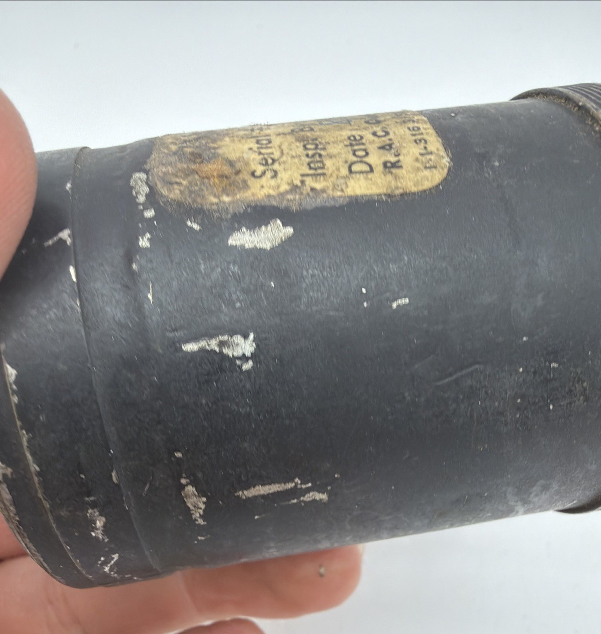 Vintage Bendix Eclipse Aircraft Indicator Fuel Glow Marked PPH X1000