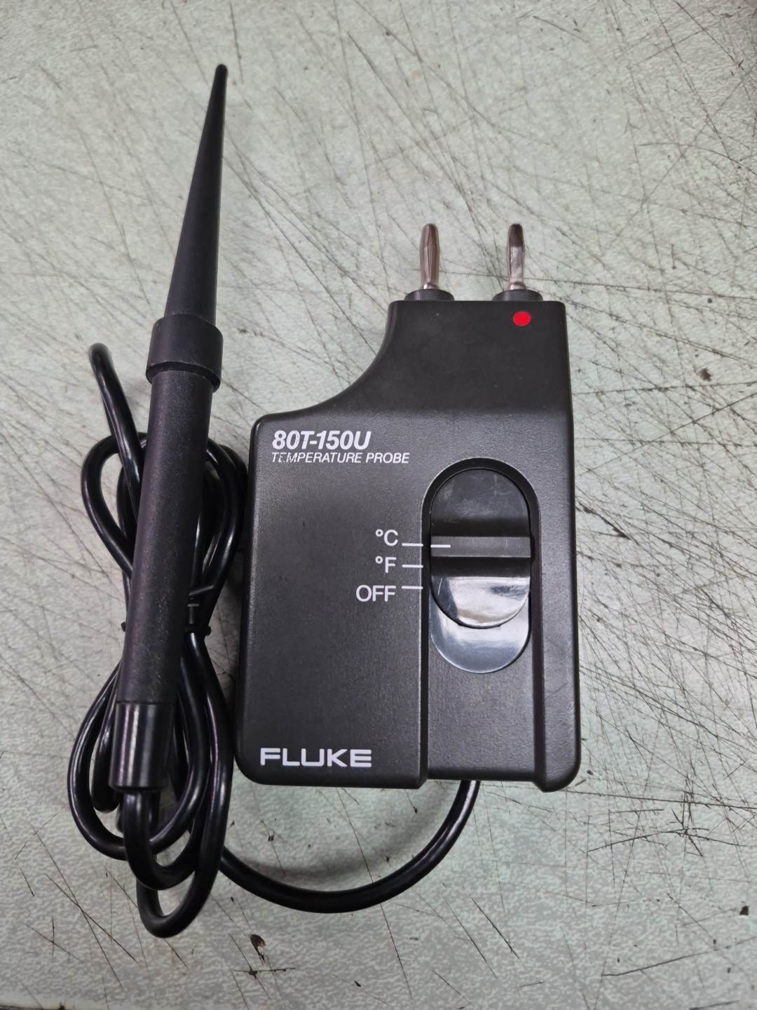 Genuine Fluke 80T-150U Universal Temperature Probe - Tested & Working - C/F