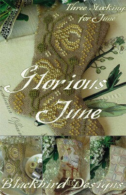 Glorious June by Blackbird cross stitch pattern