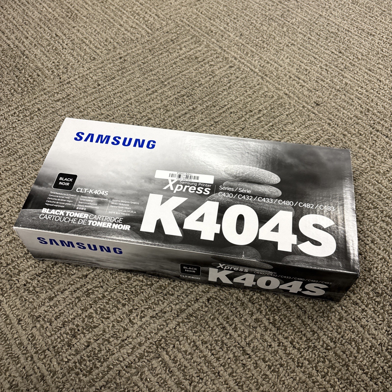 Samsung CLT-K404S Black Toner Genuine Brand New OEM