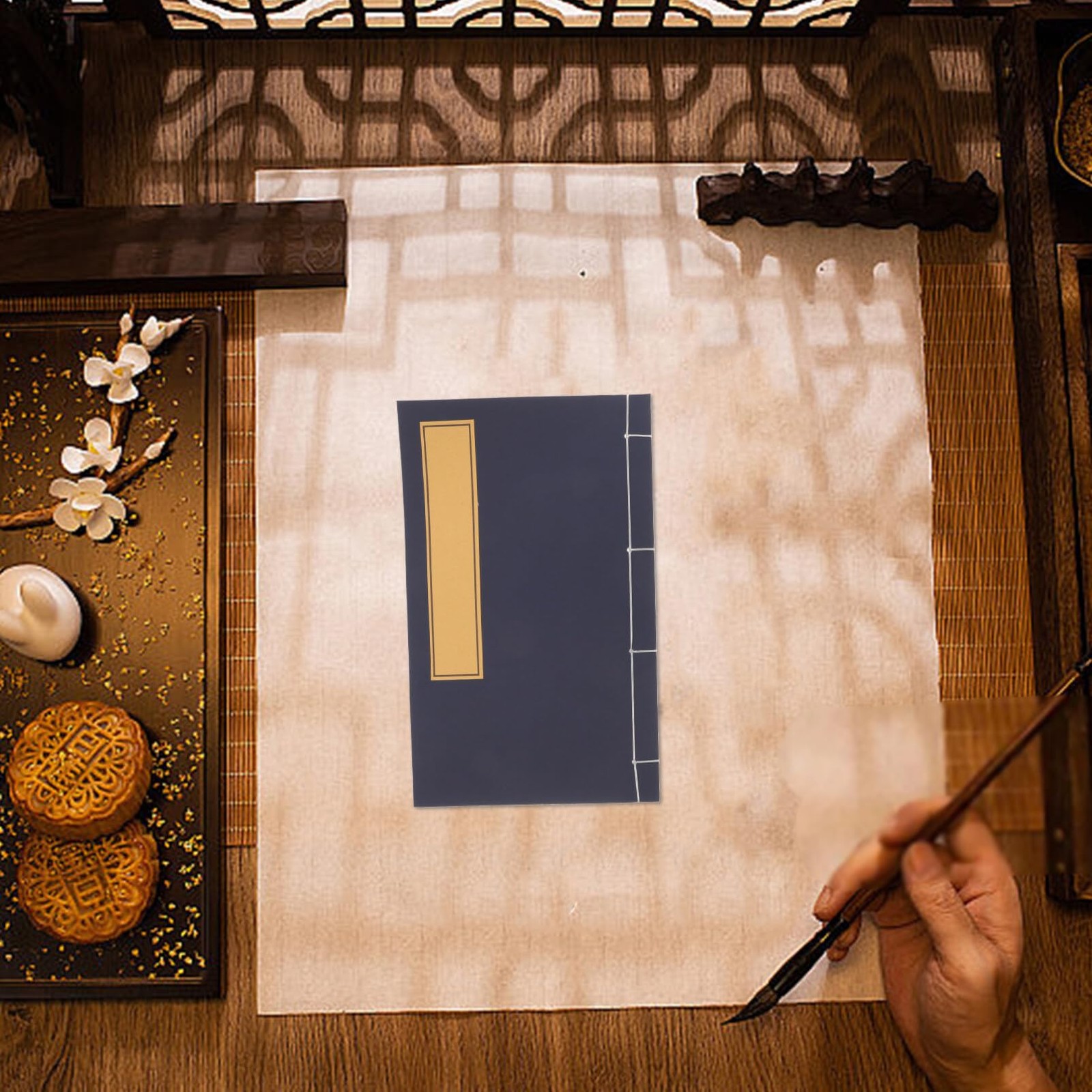 Blank Chinese Calligraphy Xuan Paper Book Scripture Copying Handwriting Notebook