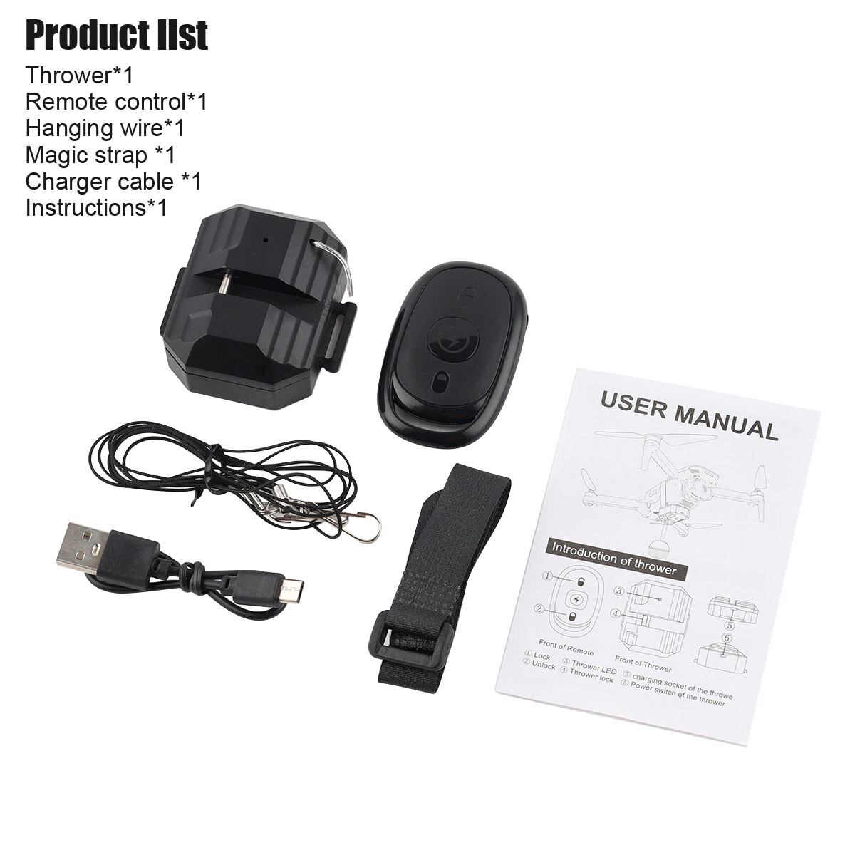 Drone Airdrop Dropper Remote Control Thrower Accessories For DJI Mini 2 SE 3 Pro