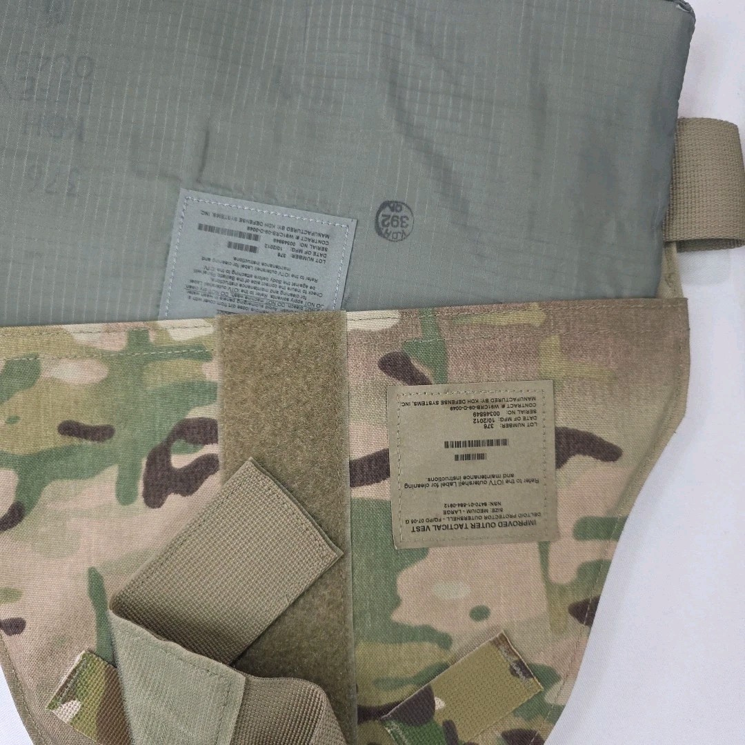 Multicam OCP Deltoid Protector for Tactical Vest + Inserts X-Small - Medium