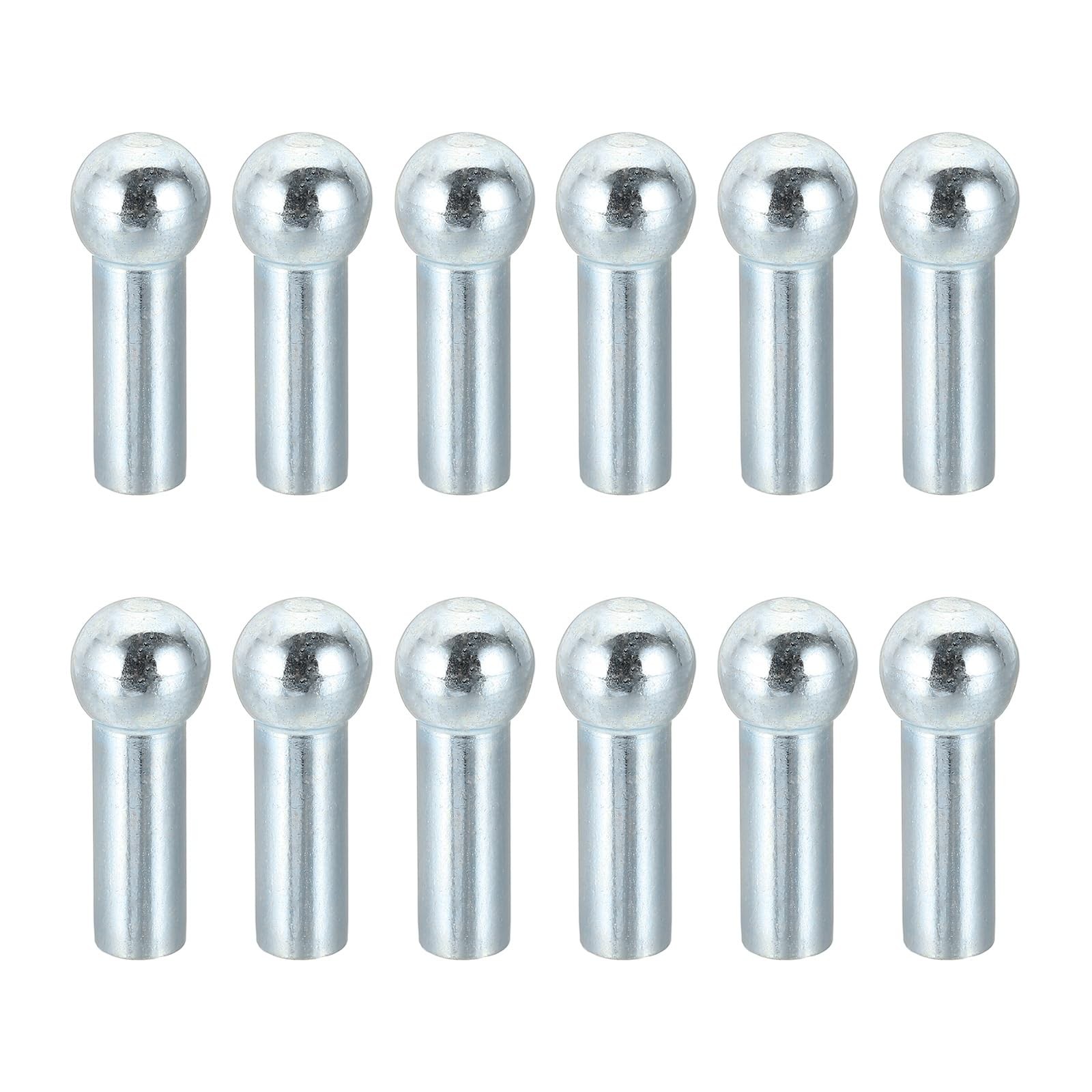 12 Pcs Gym Wire Rope Spherical Stopper, Cable Stopper for 5mm Cable Gym Machi...