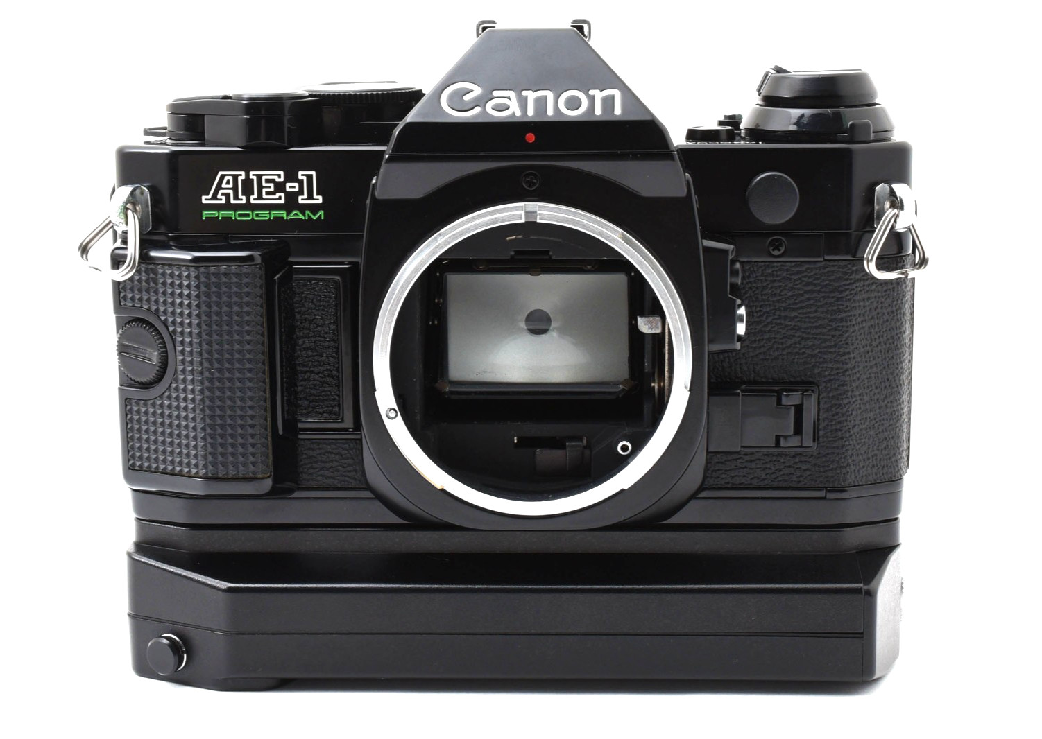 tested【NEAR MINT+】Canon AE-1 program black body /power winder from Japan