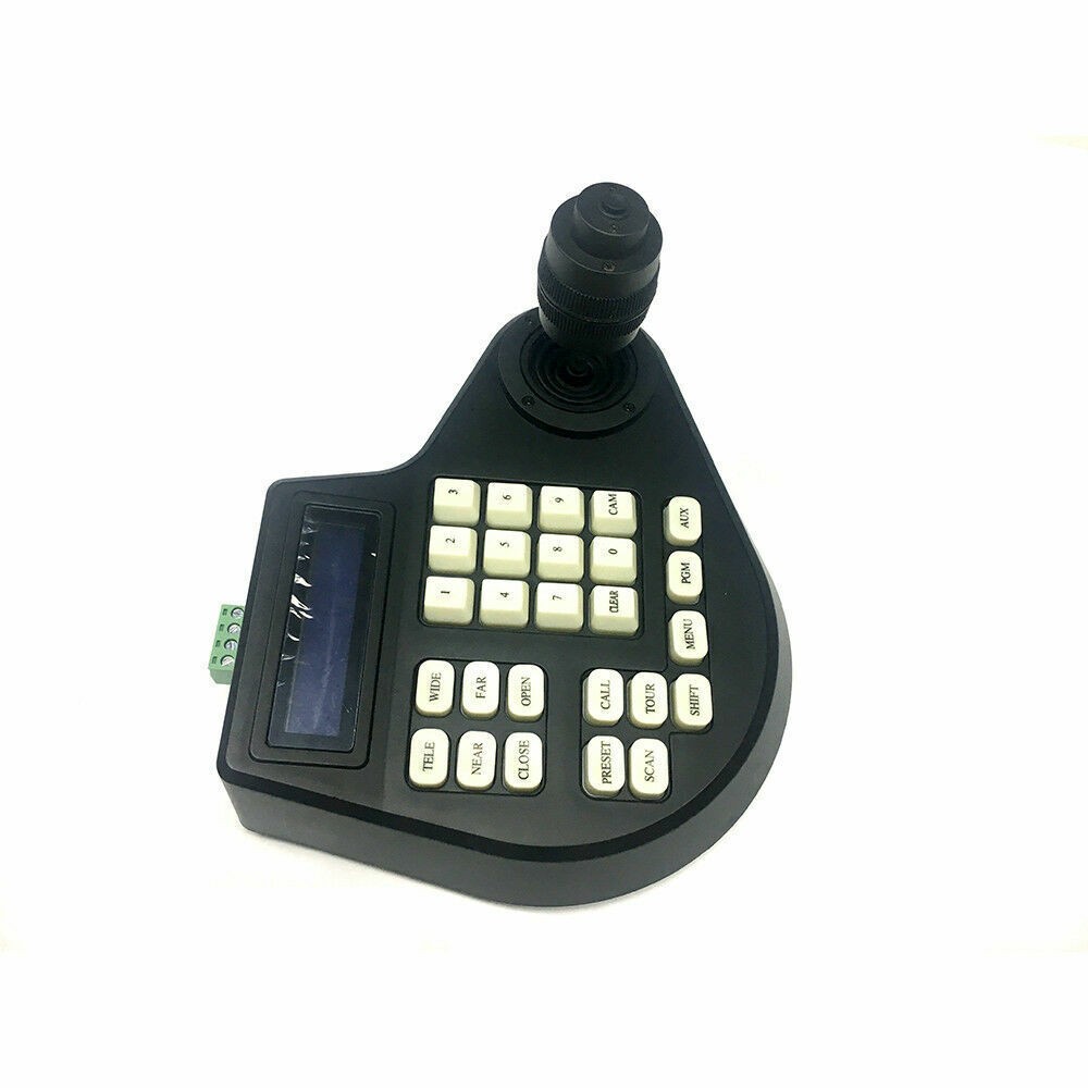 4 Axis Dimension joystick cctv keyboard controller for ptz Speed Dome Camera